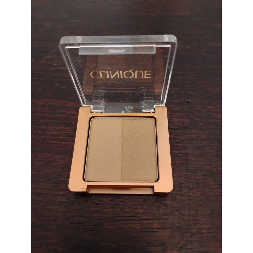 Clinique Almost Bronzer SPF 15 01 Light/Medium Powder Duo Compact 0.06oz 1.8g